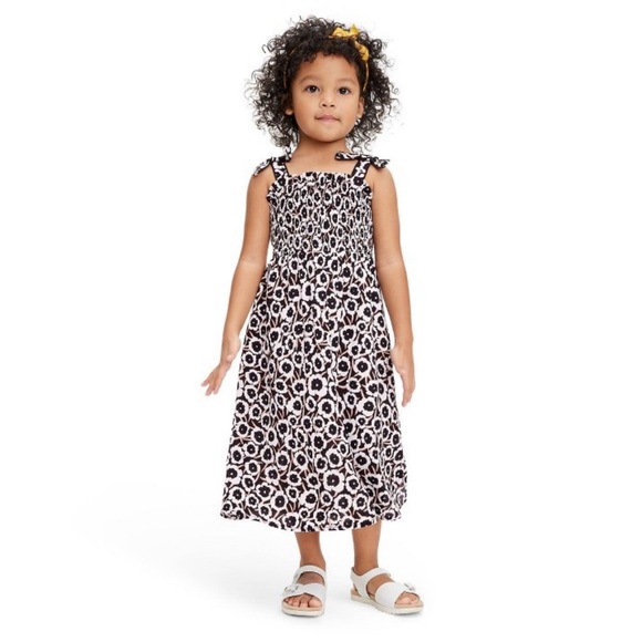 Toddler Smocked Tie Strap Neutral Poppy
Midi Dress - DVF for Target 3T - Picture 1 of 4